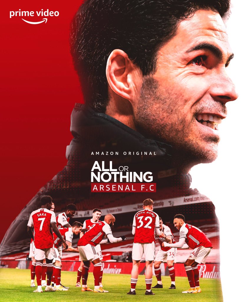 アーセナルの21 22シーズンレヴュー All Or Nothing の内容を予習する Arsenal Change Everything